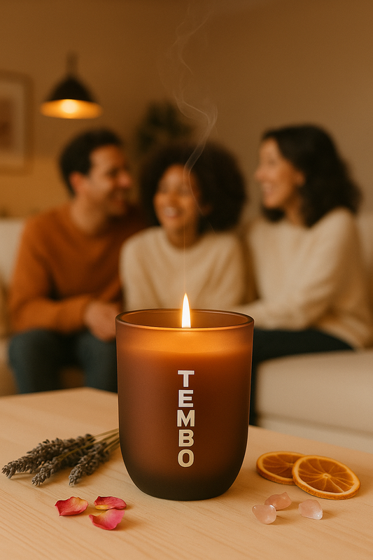 compartir una vela en familia